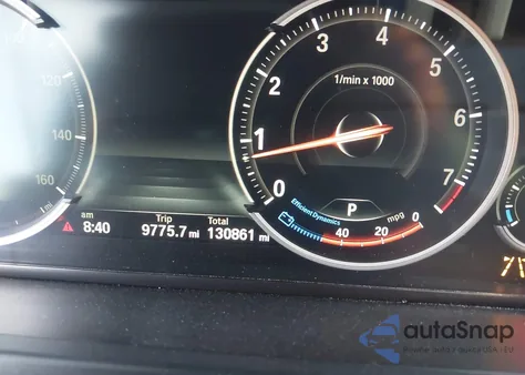 2015 BMW 750Li z USA, uszkodzony, nr VIN WBAYE8C55FD782112